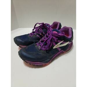 Brooks Cascadia 10 Women's Trail Running Shoes Blue/Purple Size 7.5 B (Medium)